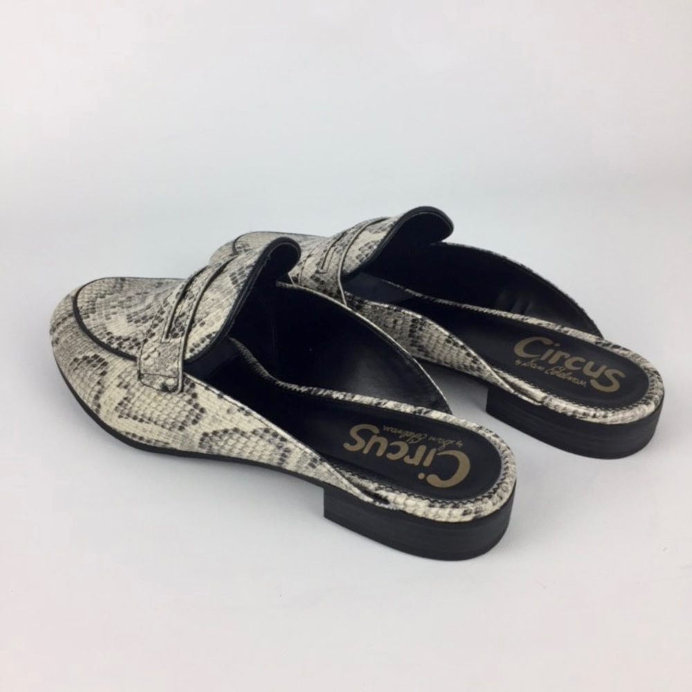 Circus by Sam Edelman Snake Print Mules - Picture 14 of 16